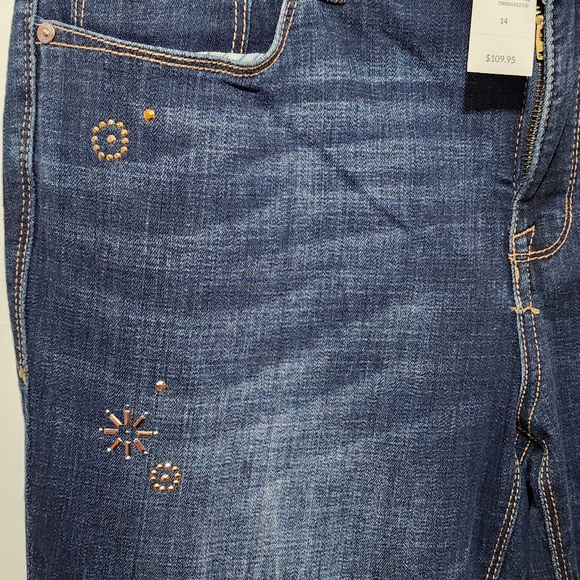 Lane Bryant Seven7 Limited Edition Embellished Jeans - Picture 11 of 16